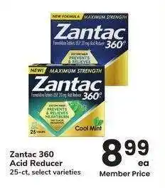Albertsons Zantac 360 Acid Reducer - 25 - ct, select varieties offer