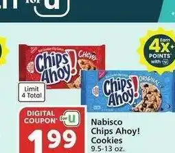 Albertsons Nabisco Chips Ahoy! Cookies - 9.5-13 oz. Selected varieties Member Price: $4.49 offer