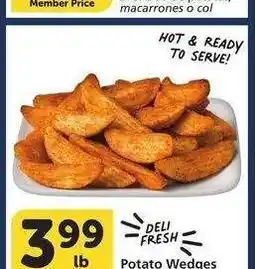 Albertsons Potato Wedges - DELI FRESH offer