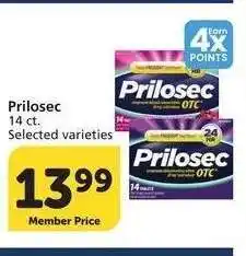 Albertsons Prilosec - 14 ct. Selected varieties offer