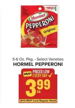 Food Lion Hormel Pepperoni offer