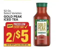 Food Lion Gold Peak Iced Tea offer