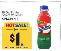 Food Lion Snapple offer
