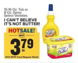 Food Lion I Can't Believe It's Not Butter! offer