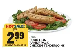 Food Lion Food Lion Family Pack Chicken Tenderloins offer