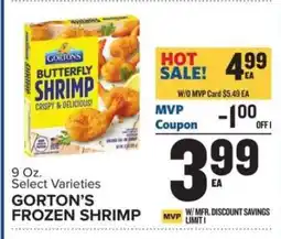 Food Lion Gorton's Frozen Shrimp offer