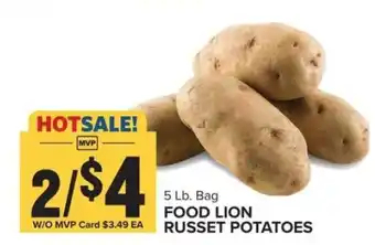 Food Lion FOOD LION RUSSET POTATOES offer