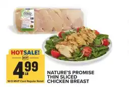Food Lion Nature's Promise Thin Sliced Chicken Breast offer
