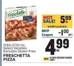Food Lion Freschetta Pizza offer