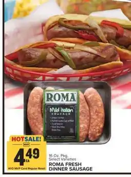 Food Lion ROMA Fresh Dinner Sausage offer