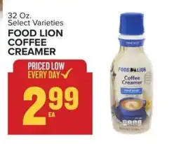 Food Lion FOOD LION COFFEE CREAMER offer