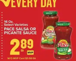 Food Lion Pace Salsa or Picante Sauce offer