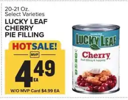 Food Lion LUCKY LEAF CHERRY PIE FILLING offer