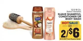 Food Lion Suave Shampoo, Conditioner or Body Wash offer
