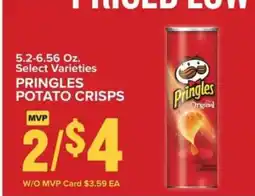 Food Lion Pringles Potato Crisps offer