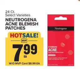 Food Lion NEUTROGENA ACNE BLEMISH PATCHES offer