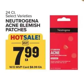 Food Lion NEUTROGENA ACNE BLEMISH PATCHES offer