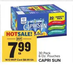 Food Lion Capri Sun offer