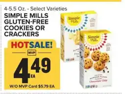 Food Lion Simple Mills Gluten-Free Cookies or Crackers offer