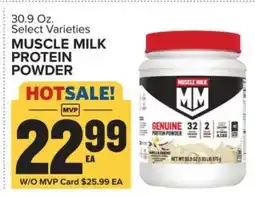 Food Lion MUSCLE MILK PROTEIN POWDER offer