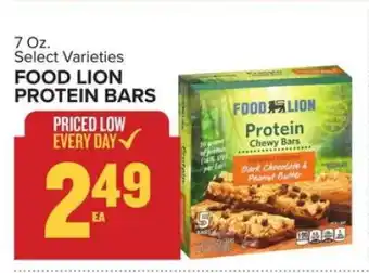 Food Lion FOOD LION PROTEIN BARS offer
