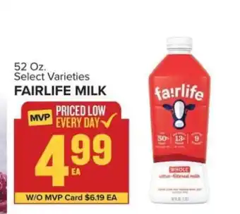 Food Lion Fairlife Milk offer
