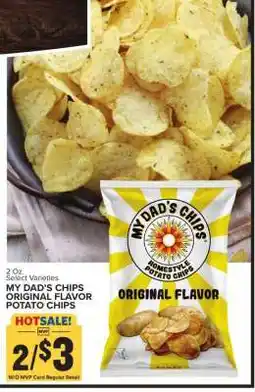 Food Lion MY DAD'S CHIPS offer