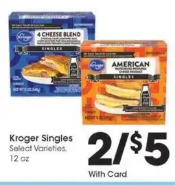 Kroger Kroger Singles offer