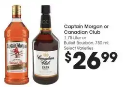 Kroger Captain Morgan or Canadian Club offer