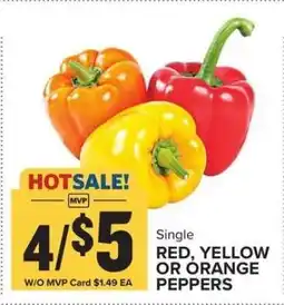 Food Lion Red, Yellow Or Orange Peppers offer
