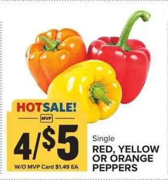 Food Lion Red, Yellow Or Orange Peppers offer