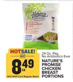 Food Lion Nature's Promise Chicken Breast Portions offer