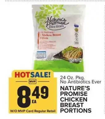 Food Lion Nature's Promise Chicken Breast Portions offer