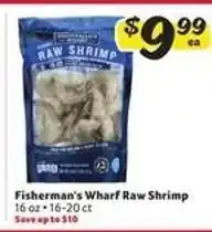 Winn Dixie Fisherman's Wharf Raw Shrimp offer