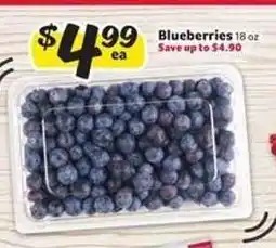 Winn Dixie Blueberries offer