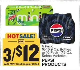Food Lion Pepsi Products offer