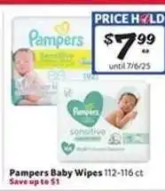 Winn Dixie Pampers Baby Wipes offer