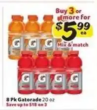 Winn Dixie Gatorade offer