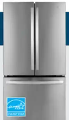 The Home Depot GE 27 cu. ft. Stainless Steel French Door Refrigerator offer