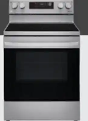 The Home Depot LG 6.3 cu. ft. Stainless Steel Electric Convection Range offer