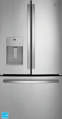The Home Depot 20.6 cu. ft. Stainless Steel Counter-Depth French Door Refrigerator offer