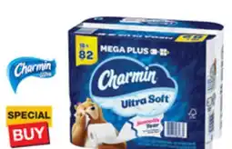 The Home Depot CHARMIN 18-Pack Mega Plus Ultra-Soft Smooth Tear Toilet Paper offer