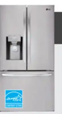 The Home Depot LG 28 cu. ft. Stainless Steel French Door Refrigerator offer