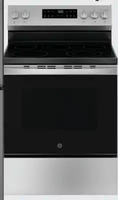 The Home Depot GE 5.3 cu. ft. Stainless Steel Electric Range offer
