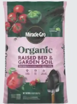 The Home Depot MIRACLE-GRO 1.5 cu. ft. Organic Raised Bed & Garden Soil offer