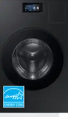 The Home Depot SAMSUNG 5.3 cu. ft. Bespoke Brushed Black All-in-One Washer/Dryer offer