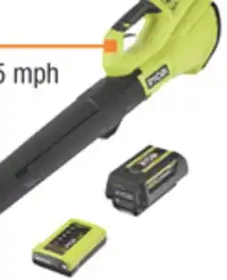 The Home Depot RYOBI 40V Blower 4.0Ah Kit offer