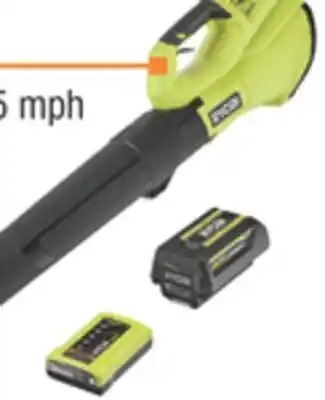 The Home Depot RYOBI 40V Blower 4.0Ah Kit offer