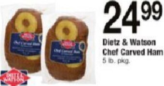 ACME Dietz & Watson Chef Carved Ham offer