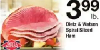 ACME Dietz & Watson Spiral Sliced Ham offer